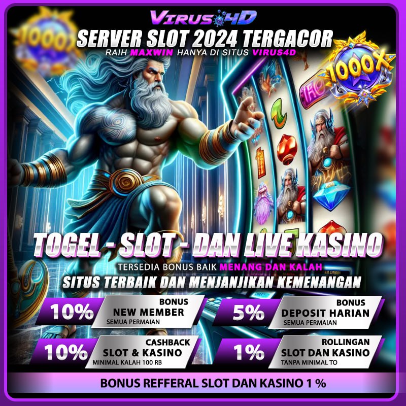 Situs Virus4D Togel, Casino, dan Slot dengan Jackpot Terkenal
